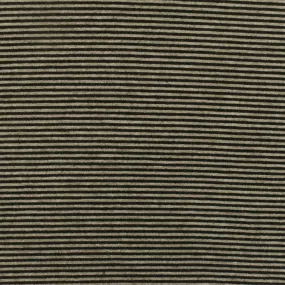 Old Khaki-Black Mini Stripe Stretch Jersey Knit Fabric