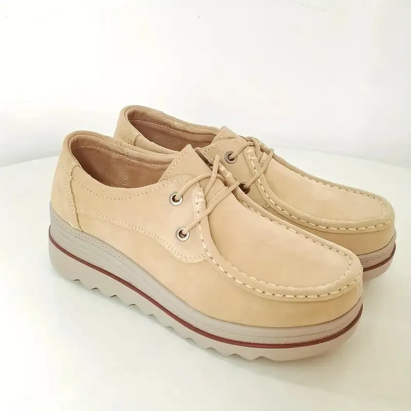 Platte schoenen - Comfortabele mocassins met zachte zolen