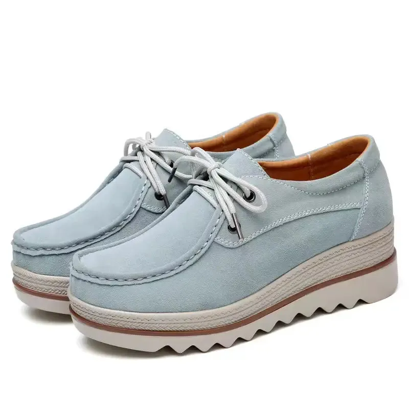 Platte schoenen - Comfortabele mocassins met zachte zolen