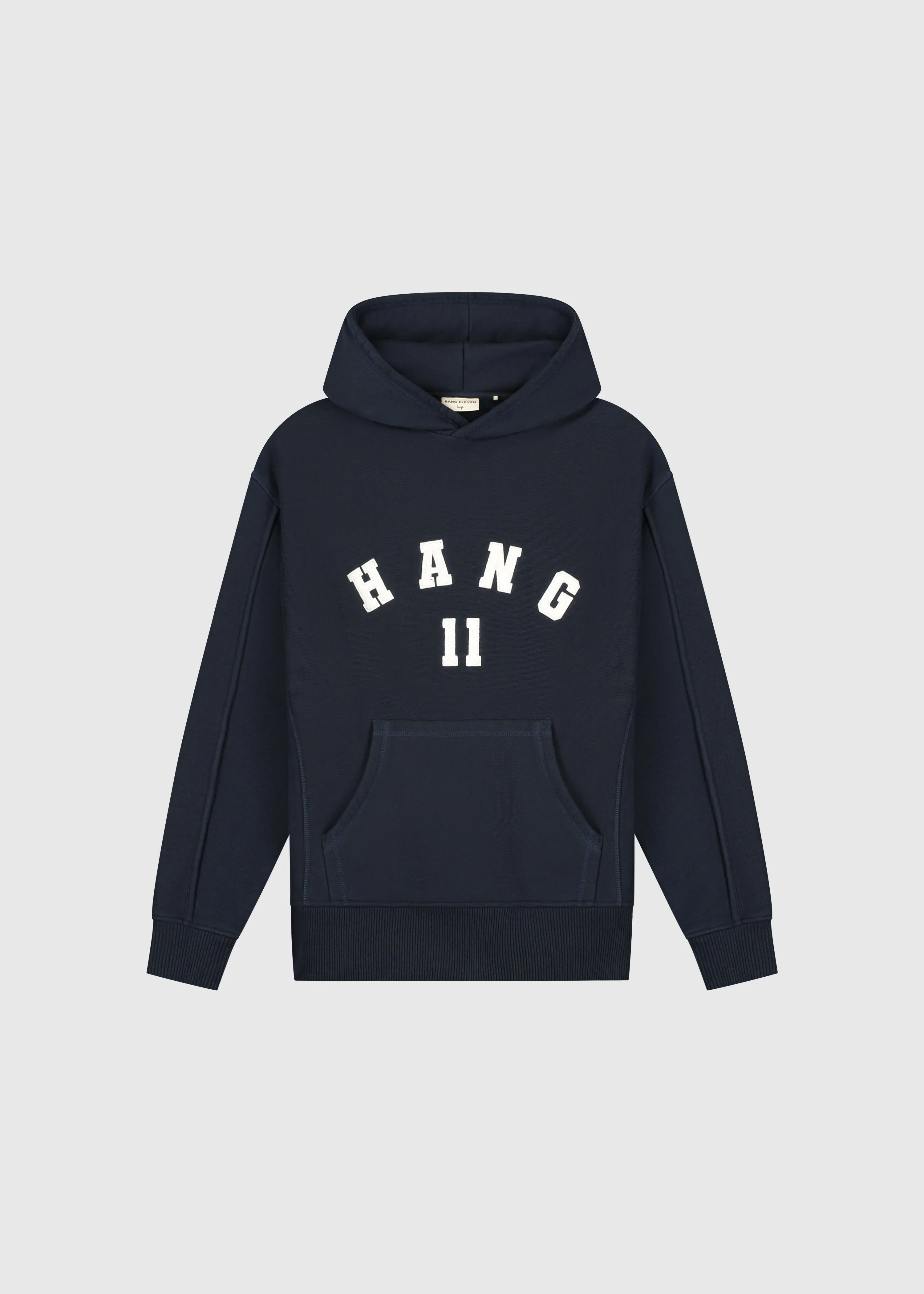 Premium College Hoodie - Navy Blue