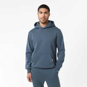 Relaxed Fit Hoodie | Steel Blue