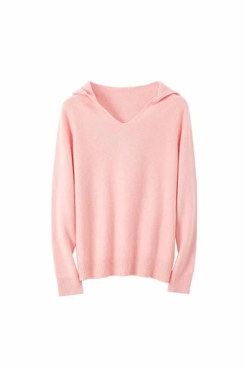 Relaxed Merino Wool Hoodie
