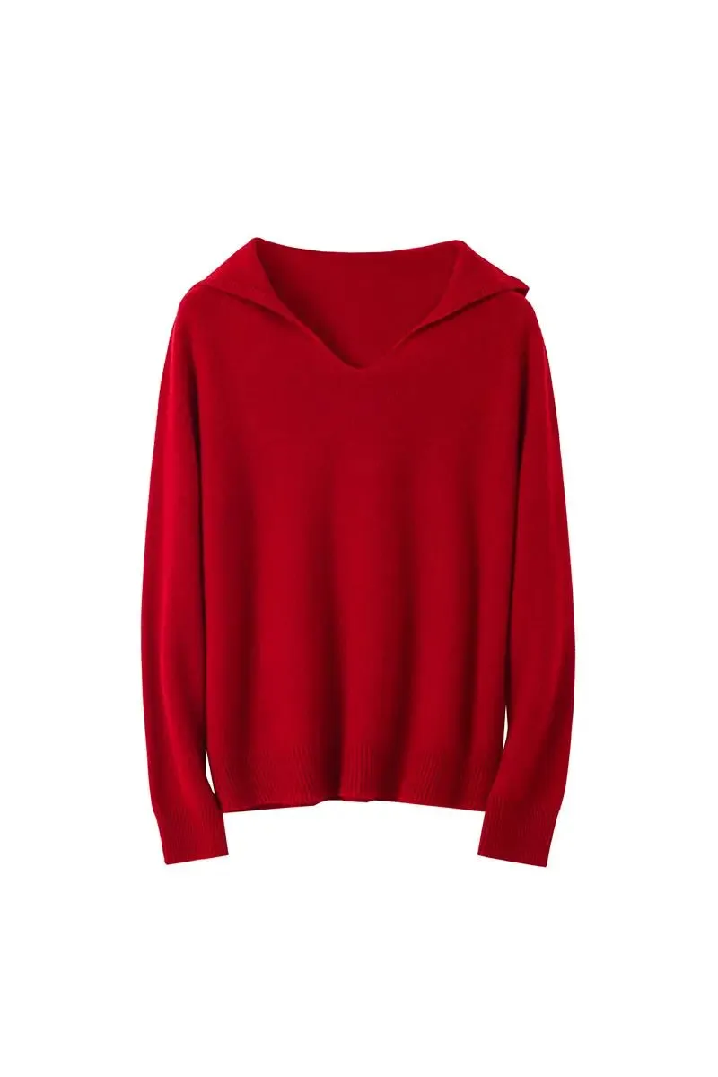 Relaxed Merino Wool Hoodie