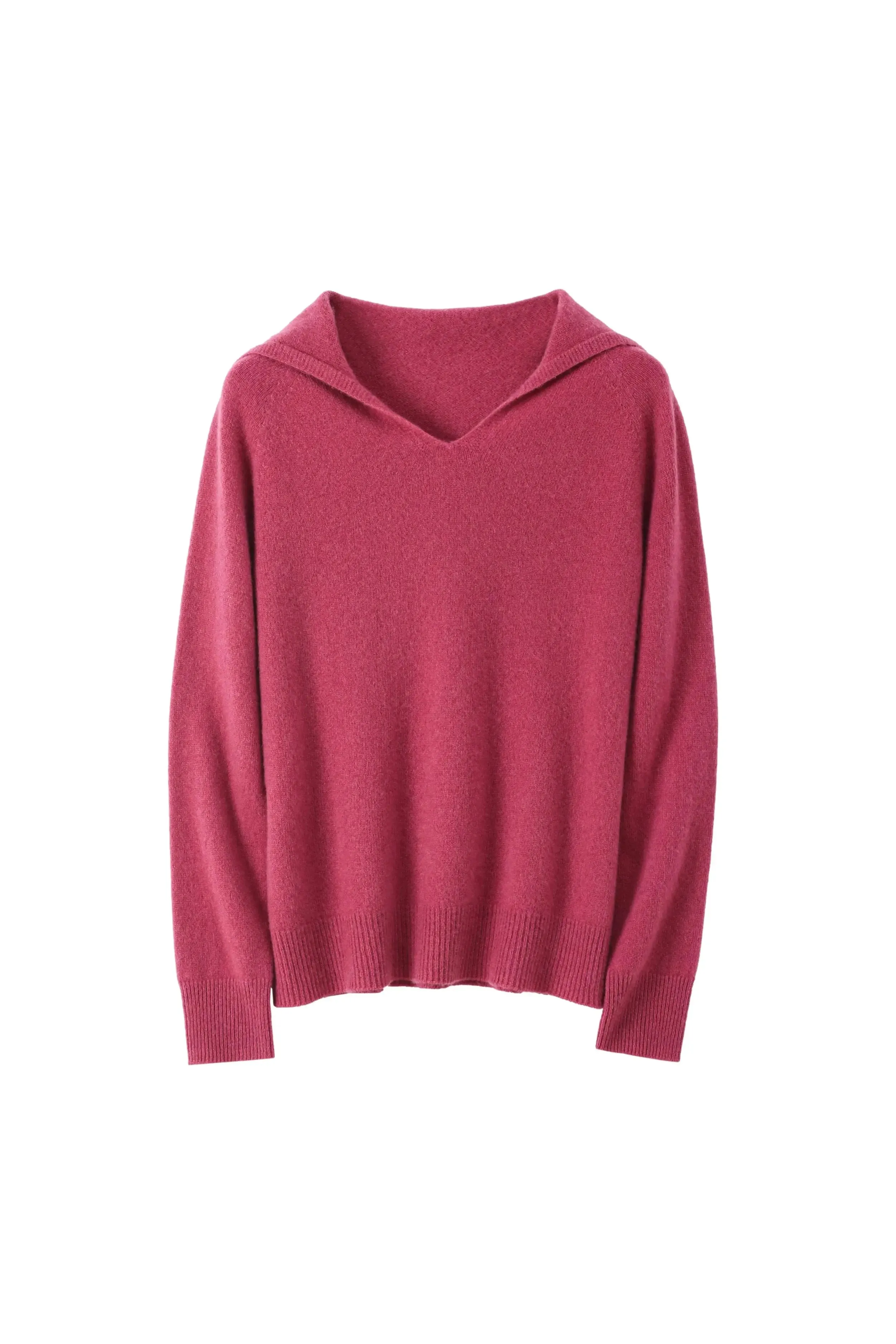 Relaxed Merino Wool Hoodie