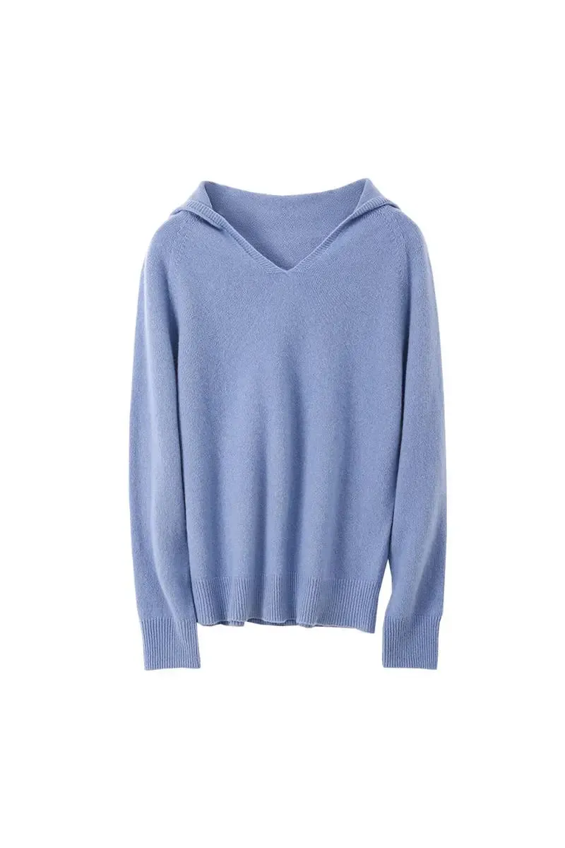 Relaxed Merino Wool Hoodie