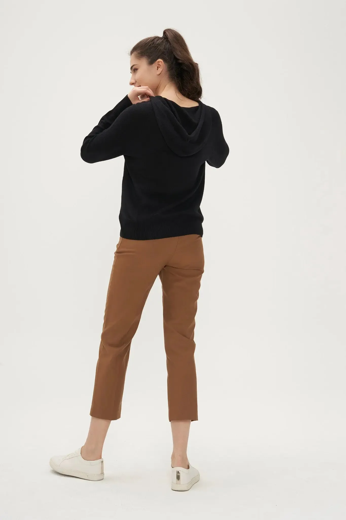 Relaxed Merino Wool Hoodie