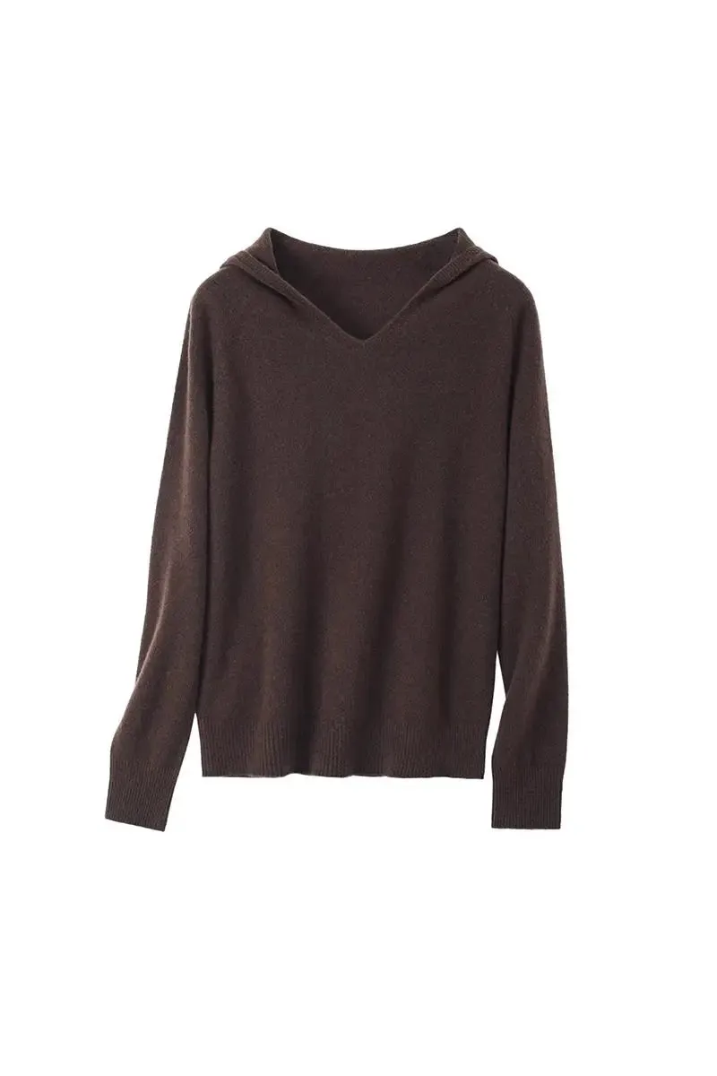 Relaxed Merino Wool Hoodie