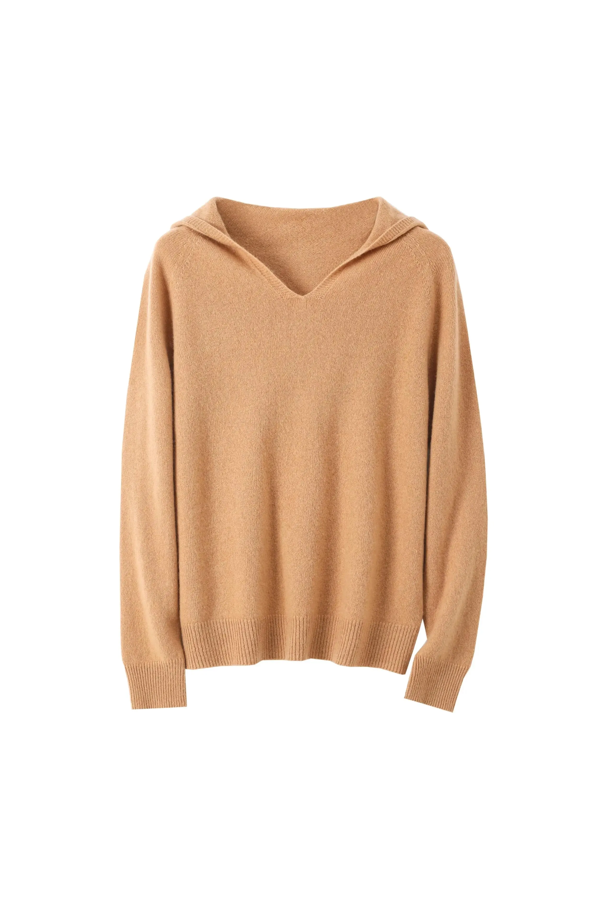 Relaxed Merino Wool Hoodie