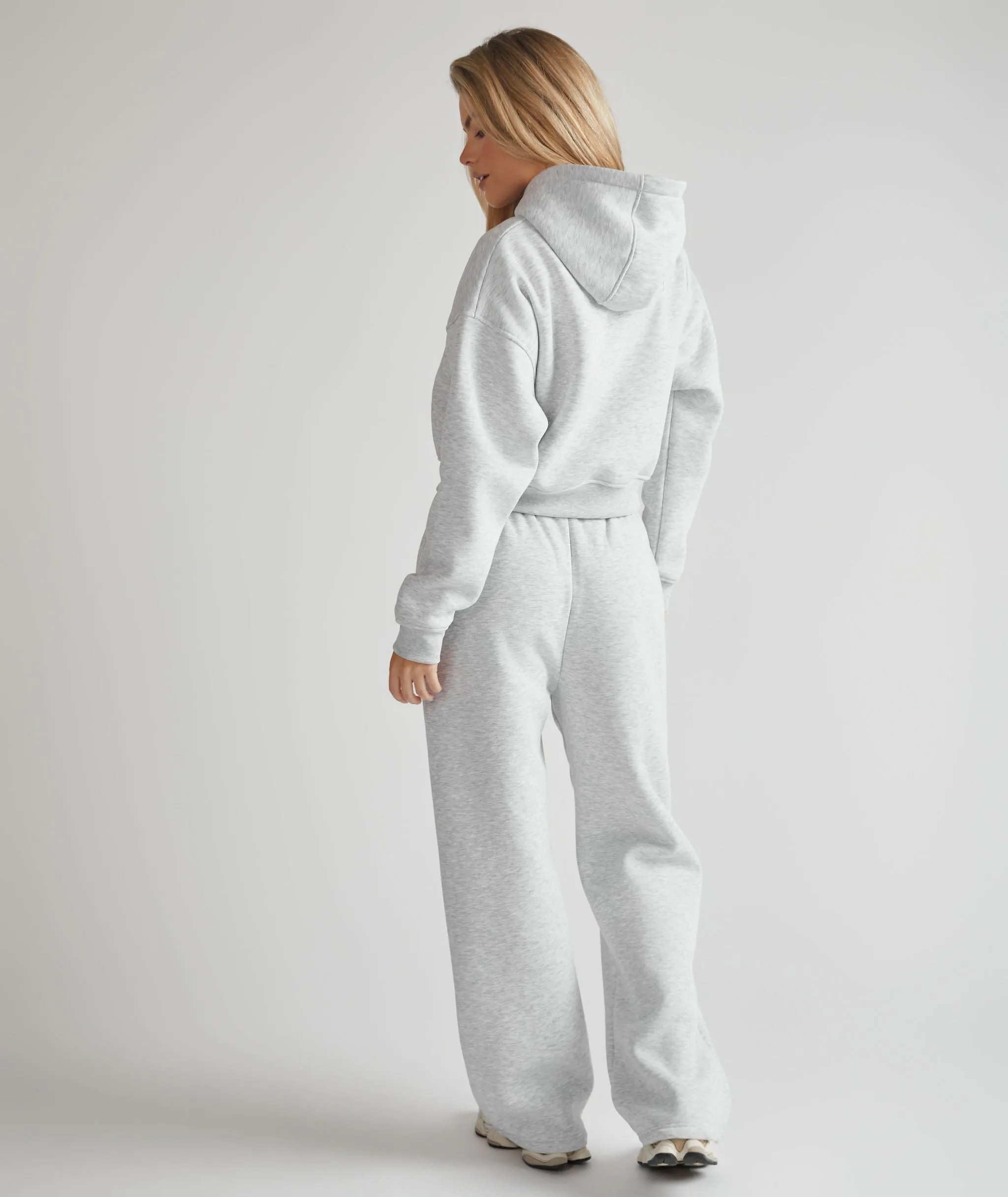 Relaxed Sweatpants - Grey Marl