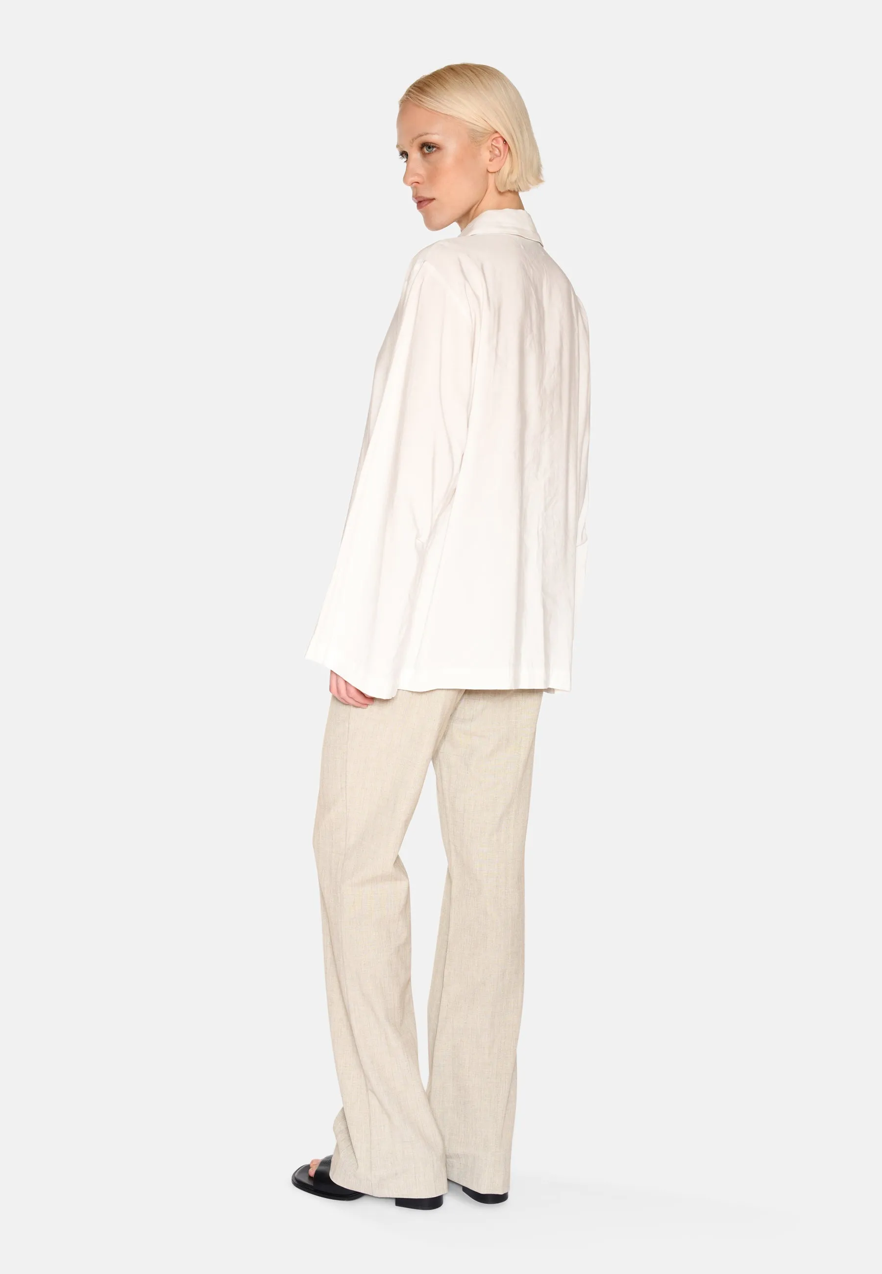River long sleeved shirt 3780 - Coco Milk
