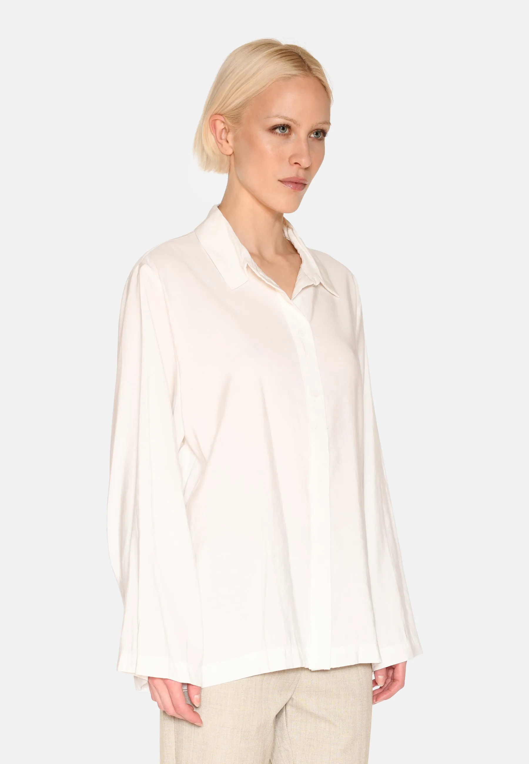 River long sleeved shirt 3780 - Coco Milk