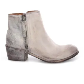 ROAN Liz Heeled Ankle Boot (Women) - Bone Crust Brown Wax