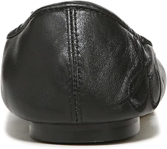 Sam Edelman Felicia Black Slip On Bow Detail Rounded Toe Flexible Ballet Flats
