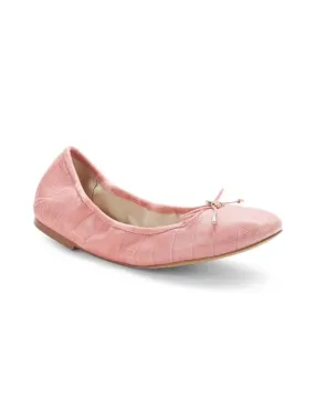 Sam Edelman Felicia Light Pink Slip On Rounded Closed Toe Flexible Ballet Flat