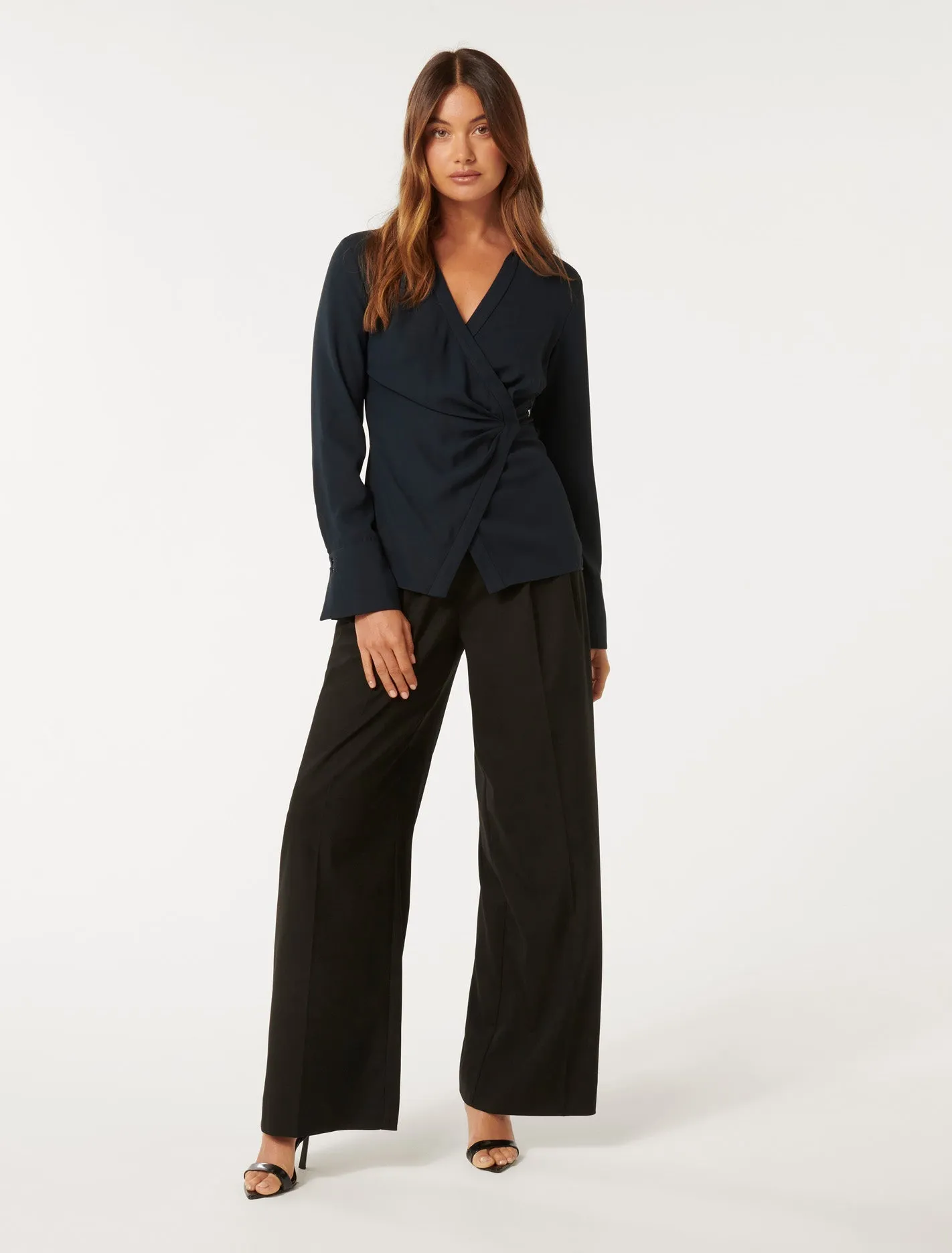 Sandra Wrap Shirt