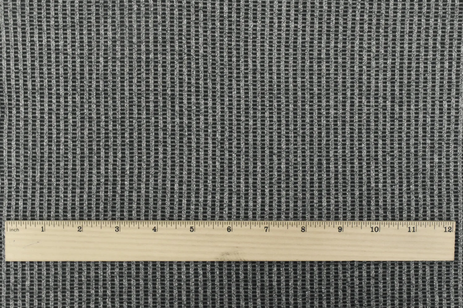 Shadow Gray-Black-White 3D  Mesh Stretch Knit Fabric