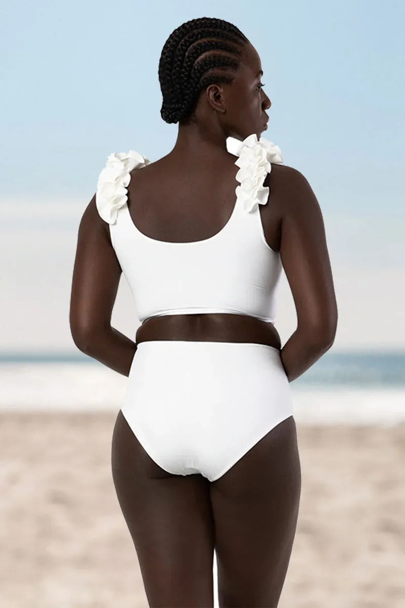 Stringy Selvedge Feminine Front Wrap Bikini