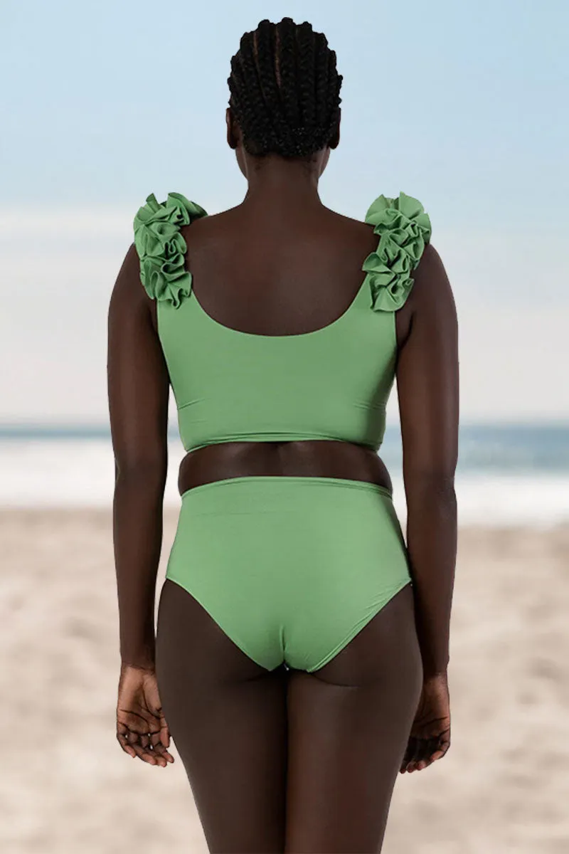 Stringy Selvedge Feminine Front Wrap Bikini