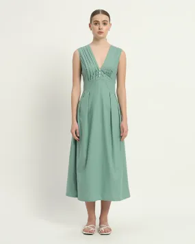 The Mendoza Mint Cotton Dress