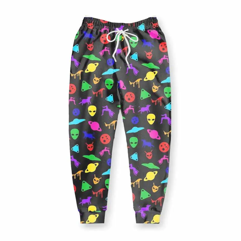 UFO Print Men's Joggers