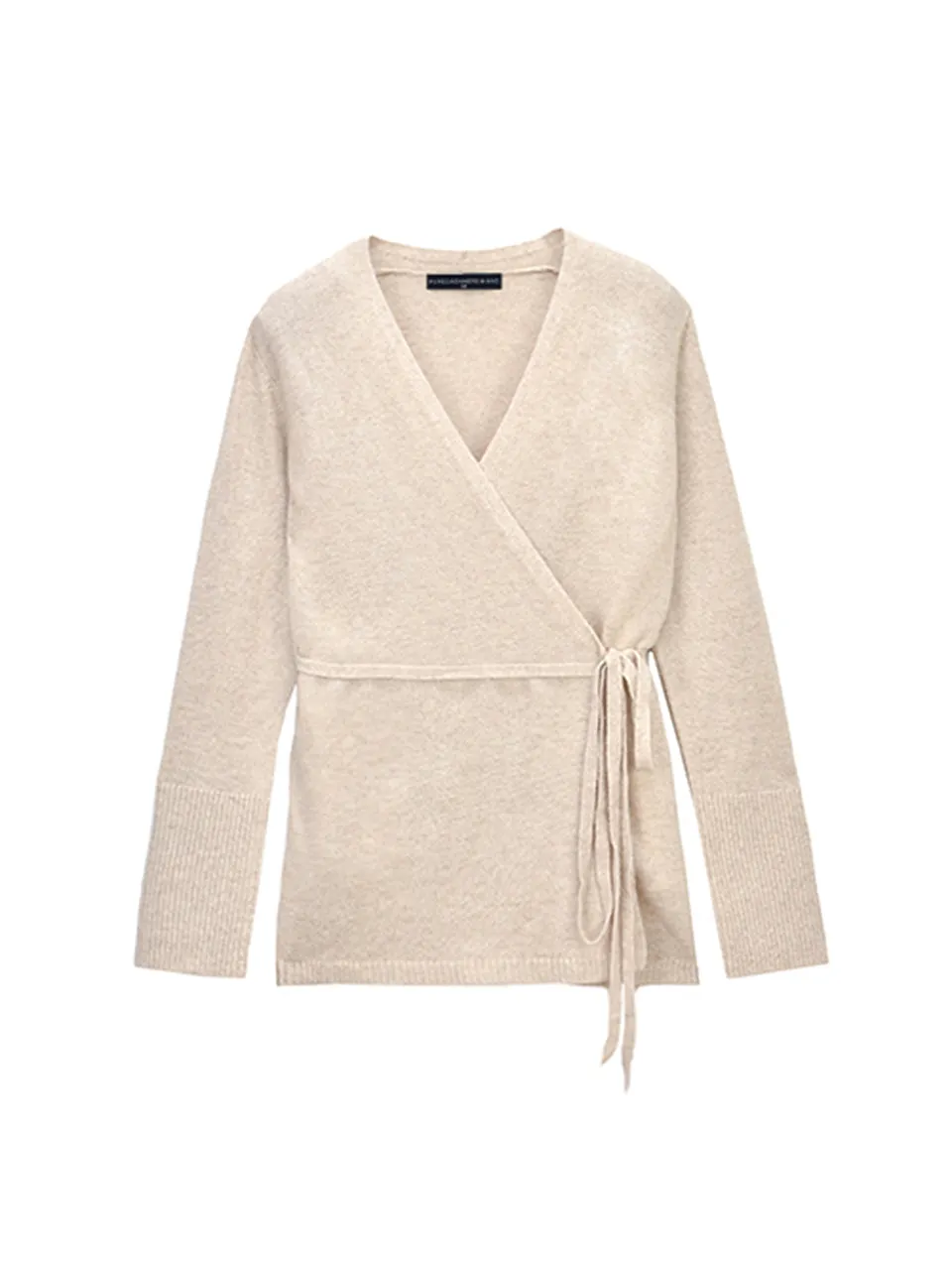 Wrap Cardigan_Oatmeal